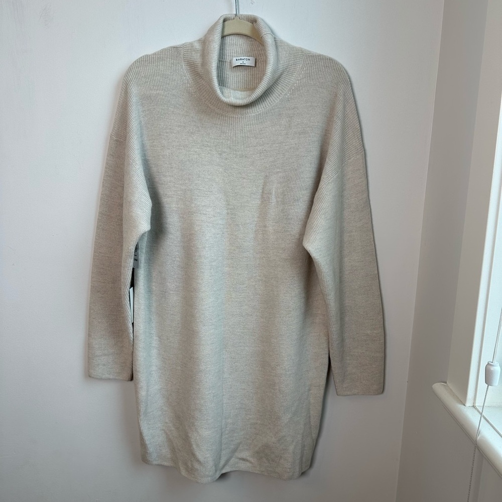 NWT Babaton Aritzia Maclean Merino Wool Dress - Picture 6 of 15